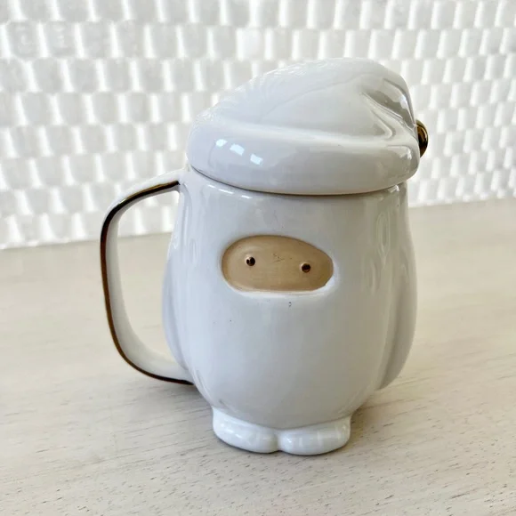 Yeti Figural Mug White West Elm - Picture 3 of 11
